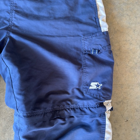Vintage Navy Blue Starter Trackpants - Picture 2 of 5